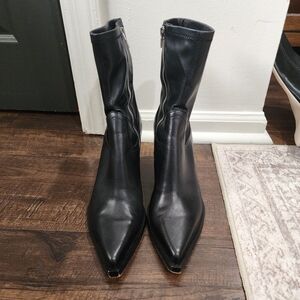 Dolce Vita Black Heeled Boots